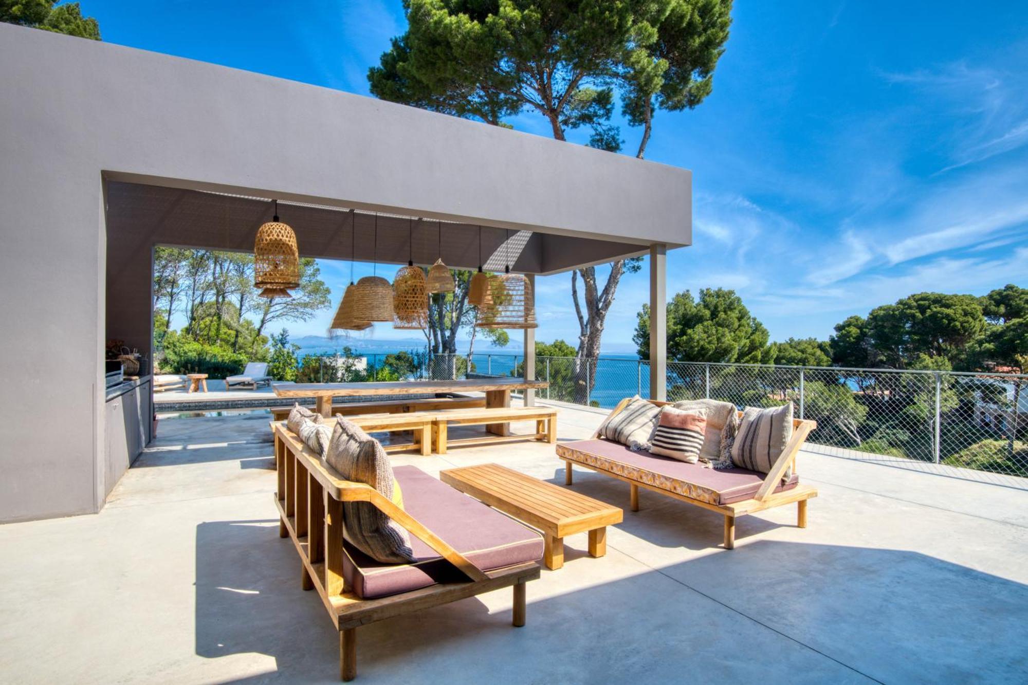 Lujosa Villa De Diseno Con Vistas A Sa Riera Begur Zewnętrze zdjęcie