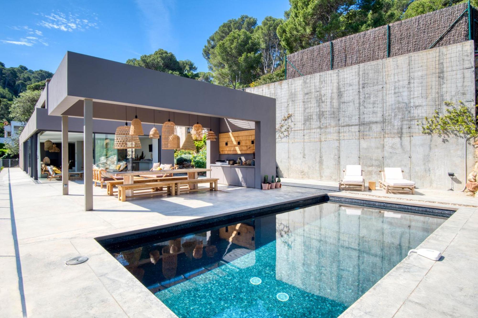 Lujosa Villa De Diseno Con Vistas A Sa Riera Begur Zewnętrze zdjęcie